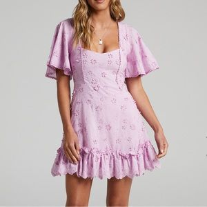 Showpo Fancy a Spritz Dress in Pink